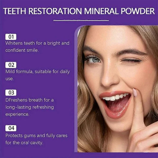 Oralhoo Teeth Restoration Mineral Powder