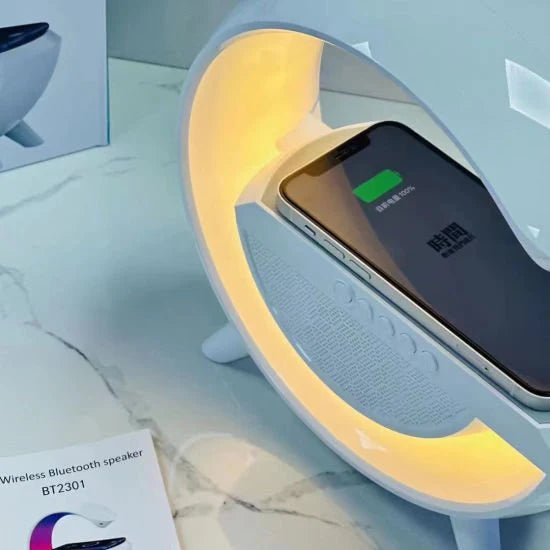 LED Wireless Charging Speaker