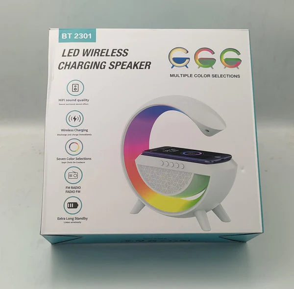 LED Wireless Charging Speaker