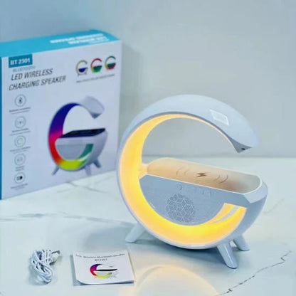 LED Wireless Charging Speaker