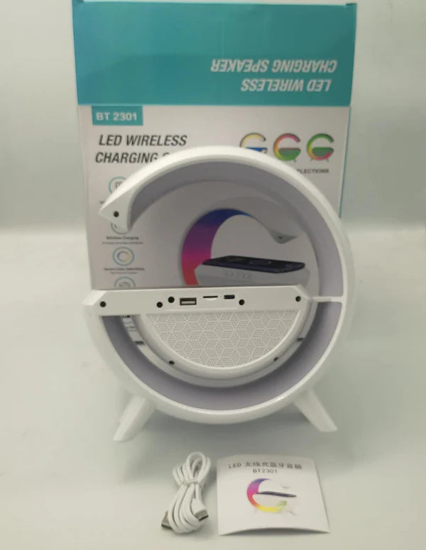 LED Wireless Charging Speaker