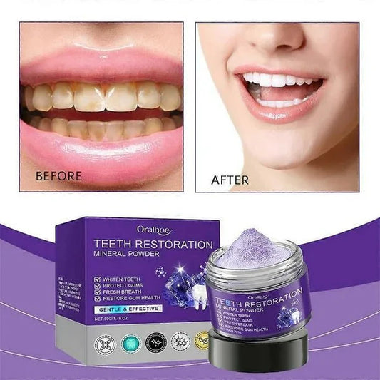 Oralhoo Teeth Restoration Mineral Powder